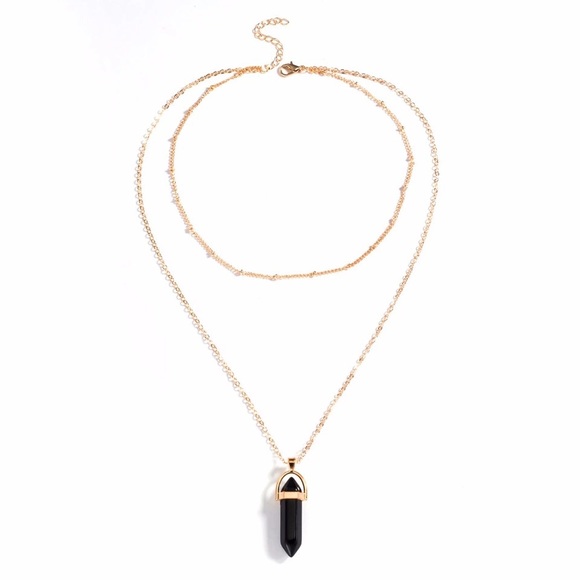 New Dainty Bohemian Multi Layer Necklace - Picture 2 of 2